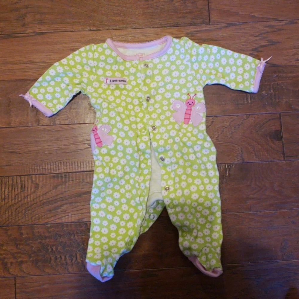 Carter's Footed Butterfly PJs